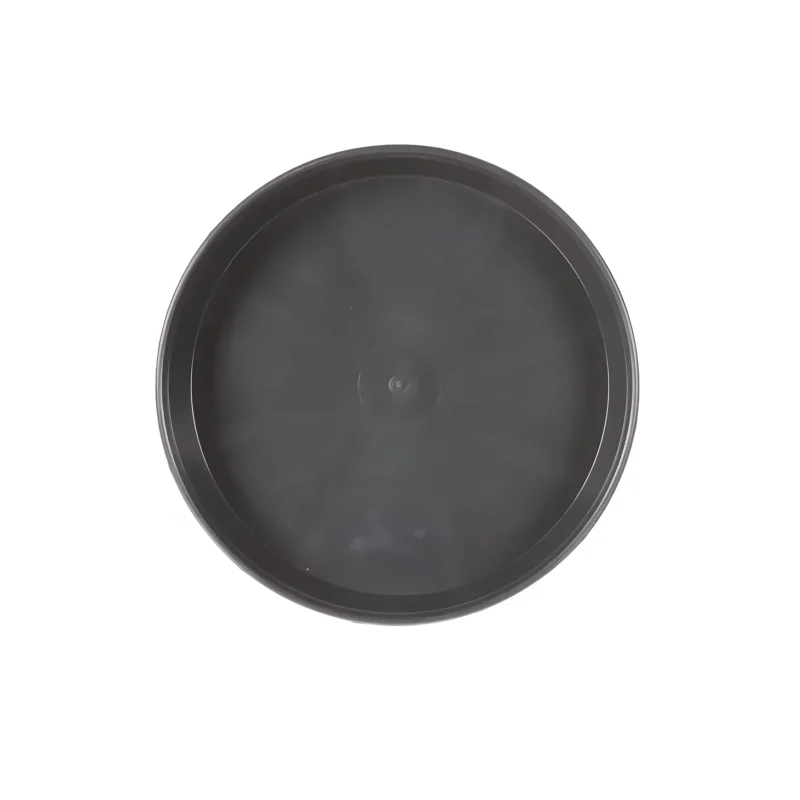 podstawką pod doniczkę 25 cm czarna p25