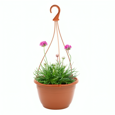 Doniczka wisząca 6L, Ø27 x 17 cm + wieszak