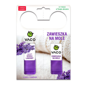 Zawieszka na mole ubraniowe w żelu Lavender-2szt VACO
