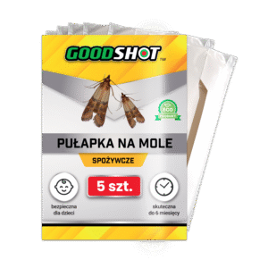 Pułapka na mole spożywcze Lep na mole kuchenne Feromony GOODSHOT 5szt.