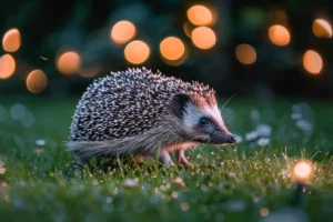 Jeż w ogrodzie