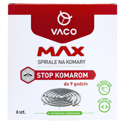 Spirale odstraszające komary 6szt - VACO Max