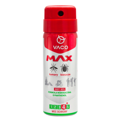 Spray na komary i kleszcze DEET30 z pantenolem 50ml - VACO Max