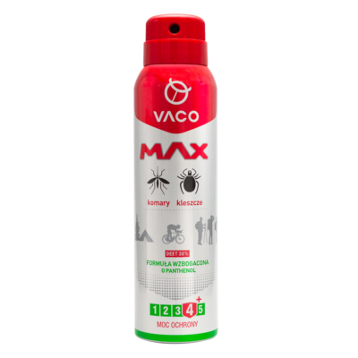 Spray na komary i kleszcze DEET30 z pantenolem 100ml - VACO Max